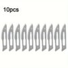[:en]2pcs Handle Scalpel+10pcs Blades, 11# 23# Carbon SteelSurgical Scalpel DrY Utility Knife Cutting Tool PCB RepairAnimal Surgical Knife[:ar]2pcs Handle Scalpel+10pcs Blades, 11# 23# Carbon SteelSurgical Scalpel DrY Utility Knife Cutting Tool PCB RepairAnimal Surgical Knife[:] - Image 3