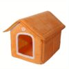 [:en]Cozy Pet House, Four Seasons Washable Enclosed Warm Dog Bed Cat Shelter Small Animal Home, Non-Skid Bottom, Polyvinyl Chloride Material, Assembled[:ar]Cozy Pet House, Four Seasons Washable Enclosed Warm Dog Bed Cat Shelter Small Animal Home, Non-Skid Bottom, Polyvinyl Chloride Material, Assembled[:] - Image 8