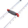 Portable Aluminum Underarm Crutch - Foldable, Adjustable Height, No Battery Needed, Ideal for Mobility Assistance, Mobility Aid|Adjustable Height Crutch|Foldable Crutch - Image 5