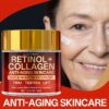 Retinol Collagen Cream That Hydrates, Tightens, And Lifts Drooping Skin, Enhances Elasticity, Balances Skin Tone, Includes Hyaluronic Acid, Vitamin C, And Peptides, Giving The Skin a Youthful And Radiant Appearance, Appropriate for All Skin Types. - Image 5