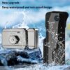Smart Keyless Entry Door Lock - 5-in-1 Access (Fingerprint/App/Card/Key/Emergency Backup), Anti-Theft Design, High Quality & Shockproof, Wireless & WiFi Connectivity, Auto-Lock/Unlock, USB-C Emergency Power, Battery-Powered (AA), Smart Locks for Entry Doo - Image 2