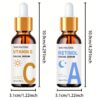 "YOUNGCOME Day & Night Vitamin C + Retinol Serum Set,Brighten, skincare,Make Light Beige look smoother and firmer 2pcs" - Image 4