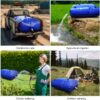 240L/350L/540L/1000L High-grade Heavy-duty Foldable Water Bag Industrial Grade PVC Storage Tank with Ball Valve and Sealing Kit | Portable Foldable Storage Tank for Agriculture, Gardening and Emergency Transportation - Image 5