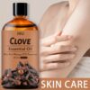 Luxurious Clove Essential Oil 100ml - Hypoallergenic, Moisturizing for Dry Light Beige, Tea Tree Infused, Perfect for DIY, Massage, SPA, Hair Care & More - Image 8