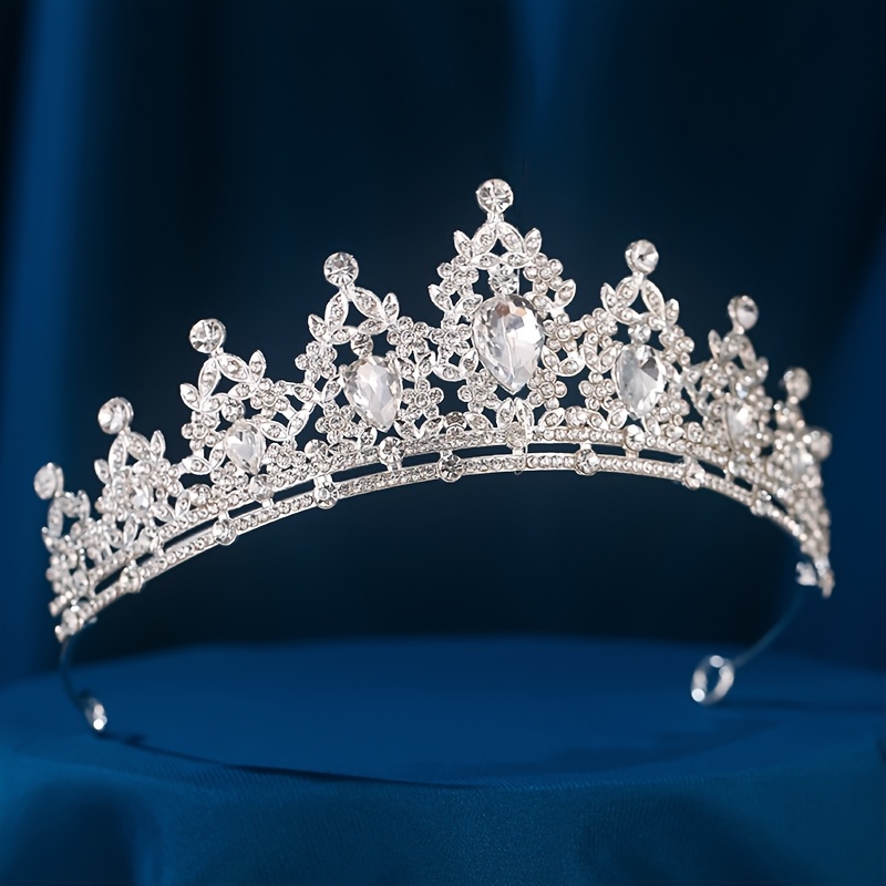 مجوهرات زفاف للعروس، أغطية رأس رسمية، إكسسوارات شعر فاخرة - Image 6