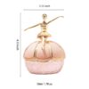 Elegant Ballet Dancer Eau De Parfum for Women, 1.7fl. oz - Long-Lasting Floral & Fruity Fragrance,, Pink with Golden Cap & Textured Base, Ideal Gift in Chic Gift Box - Image 8