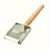 1pc Heavy-Duty Stainless Steel Beekeeping Tool - Professional Honey Uncapping Fork with Sharp Slanted Teeth & Ergonomic Handle for Efficient Honeycomb, Wax Removal - Compatible with European & American Honey Frames - Beekeeping Equipment for Hobbyists & C - Image 2