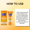 3pcs 50SPF Sunblock Cream for All Skin Types - Hydrating, Protective, and Non-Greasy Formula with Hyaluronic Acid to Prevent Sun Damage, Even Tone Coverage, and Improve Skin Texture, Sunscreen Cream - Image 7