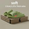 2025 Summer Adventure EVA Slides - Non-Slip, Thick Sole, Casual Graphic Printed Slippers for Indoor & Outdoor Use, Beach, Couples, Home, Bathroom - Image 8