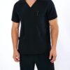 [:en]Men's Summer Fashion V-Neck Scrub Set with Multiple Pockets - Casual, Machine Washable Workwear for Medical Staff[:ar]Men's Summer Fashion V-Neck Scrub Set with Multiple Pockets - Casual, Machine Washable Workwear for Medical Staff[:] - Image 8