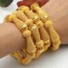 4 Pcs, Luxury Dubai Women'S Bracelets Targeted In Festival, India And Africa Wedding Bracelets, Ethiopia Bridal Jewelry - Image 2