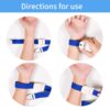 6pcs, Buckle Bandage, Storage Tube, Vein Evapéator, Outdoor Emergency Bandage, Plastic Vein Bandage, Elastic Weave Band + ABS Buckle Material, Outdoor Emergency, Easy to Use, Soft and Comfortable. High Elasticity Buckle Bandage. One-Handed Operation. - Image 6