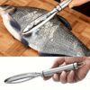 Stainless Steel Fish Scaler and Scraper, 3-in-1 Multifunctional Seafood Prep Tool with Scale Remover, Gill Cutter, and Garlic Ginger Grater, Durable Kitchen Accessory, 1pc - Image 5