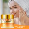 JAYSUING Turmeric & Vitamin C Firming Cream, 50g/1.76oz, Unisex-Adult, Moisturizing with Hyaluronic Acid, Collagen, Jojoba, Aloe Vera, Green Tea, Evens Skin Tone, Non-Greasy, All Skin Types - Image 9