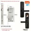 XSDTS Tuya Wifi Smart Door Lock Electronic Digital with Camera Biometric Fingerprint Smart Card Password Key Unlock - Image 2