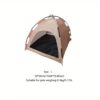 [:en]Outdoor Pet Tent House for Cats and Small Dogs, Pink Polyester Fiber Portable Shelter with Mesh Windows and Bow Details[:ar]Outdoor Pet Tent House for Cats and Small Dogs, Pink Polyester Fiber Portable Shelter with Mesh Windows and Bow Details[:] - Image 16