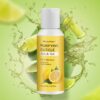Lemon Aloe Cleansing Gel, Plant Extract, Physical Exfoliation, Exfoliating Gel with Exfoliating Granules, Deep Cleansing, Hydrating, Pore Clearing, Suitable for All Light Beige Types. 60ml. - Image 3