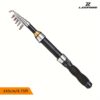 [:en]LEOFISHING Compact Black Telescopic Fishing Rod - Super Short, Portable Design with Durable Glass Steel, Ideal for Saltwater & Freshwater Fishing, Ambidextrous Comfort Grip[:ar]LEOFISHING Compact Black Telescopic Fishing Rod - Super Short, Portable Design with Durable Glass Steel, Ideal for Saltwater & Freshwater Fishing, Ambidextrous Comfort Grip[:] - Image 8