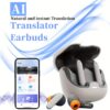 [AI Translation Bluetooth Earbuds]2025 New AI Translation Smart Bluetooth Headset 4 Mic ENC Noise-cancelling TWS Bluetooth Headphones Support More Than 140 Languages Real-time Translation Bluetooth Earbuds Shock Effects 550mAh Ultra Long Standby Support M - Image 6