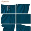 [:en]High-End Four-Way Stretch V-Neck Solid Color Short-Sleeve Straight-Leg Pants Set for Hospital Work, Nurse Uniforms, Scrubs, And Surgical Attire Suitable for All Seasons.[:ar]High-End Four-Way Stretch V-Neck Solid Color Short-Sleeve Straight-Leg Pants Set for Hospital Work, Nurse Uniforms, Scrubs, And Surgical Attire Suitable for All Seasons.[:] - Image 34