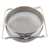 Stainless Steel Honey Strainer, Silvery Double Layer Honey Sieve Strainer Filter Set with Adjustable Arms Bee Debris Harvest Tool Beekeeping Equipment for Honey Processing Honey Extracting - Image 3