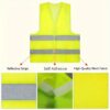 Reflective Vest for Safety Yellow, Orange Reflective Jacket for Night Riding, Suitable for Men, Women, Work, Cycling, Running, Surveyors, Volunteers, Cross Guards, Road, Construction, Neon Signs - Image 9