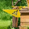 2 Bee Frame Brackets, Yellow Stainless Steel Honeycomb Frame, Honeycomb Inspection Bracket, Beekeeping Supplies for Honey Harvesting and Inspection, Honeycomb Box Starter Kit, Beekeeping Supplies | Modern Beekeeping | Durable Beehive Frame, Beekeeping Equ - Image 3