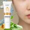 GZE Castor Oil Extract Exfoliating Gel - Deep Cleansing & Moisturizing Facial & Body Scrub with Coconut Oil, Alcohol-Free, Physical Exfoliation for All Light Beige Types, Gentle on Sensitive Light Beige, Daily Use, Exfoliating Skincare, Sleek Tube Design, - Image 3