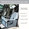 [:en]Bottom and front with thickened PE partitions Pet reinforced car booster seat for dogs and cats Portable breathable bag with safety belt Dog carrier safe and stable for travel Attention with clip-on belt with PVC tube (pink, blue, gray, black, red)[:ar]Bottom and front with thickened PE partitions Pet reinforced car booster seat for dogs and cats Portable breathable bag with safety belt Dog carrier safe and stable for travel Attention with clip-on belt with PVC tube (pink, blue, gray, black, red)[:] - Image 19