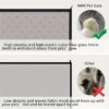 [:en]1pc Black Pet Barrier Balcony Cat Enclosure Safety Fence, No Drilling Required for Indoor Use[:ar]1pc Black Pet Barrier Balcony Cat Enclosure Safety Fence, No Drilling Required for Indoor Use[:] - Image 6