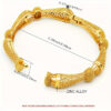 4 Pcs, Luxury Dubai Women'S Bracelets Targeted In Festival, India And Africa Wedding Bracelets, Ethiopia Bridal Jewelry - Image 6