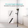 Folding crutch, reinforced forearm support, adult lightweight aluminum forearm crutch, walking folding cane, portable and adjustable, 4 sizes, optional anti-slip and anti-drop cover - YYG-G single/YYG-G double - Image 7
