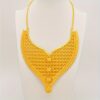 Dubai Golden Jewelry Set for Women Earrings Ethiopian African Long Chain Golden Color Big Necklace Wedding Bridal Gift - Image 5