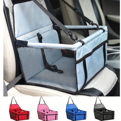 [:en]Bottom and front with thickened PE partitions Pet reinforced car booster seat for dogs and cats Portable breathable bag with safety belt Dog carrier safe and stable for travel Attention with clip-on belt with PVC tube (pink, blue, gray, black, red)[:ar]Bottom and front with thickened PE partitions Pet reinforced car booster seat for dogs and cats Portable breathable bag with safety belt Dog carrier safe and stable for travel Attention with clip-on belt with PVC tube (pink, blue, gray, black, red)[:]