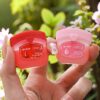 Base Lipstick, 8 Kinds Of Fruit Flavored Lip Gloss, Colorless Lip Balm, Party Supplies Gifts, Christmas Gifts For Men And Women, Souvenirs Gifts, Long Lasting Moisturizing And Nourishing Lip Mask, Strawberry, Honey, Peach, Rose, Sakura, Lemon Flavor - Image 3