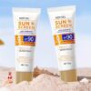 [Buy One Get One Free]Astragalus And Licorice Moisturizing Sunscreen Contains Extracts of Astragalus, Licorice, And Scutellaria, Featuring a Lightweight, Non-Greasy Texture That Spreads Easily, Suitable for All Skin Types, Gentle on The Skin, And Ideal fo - Image 7