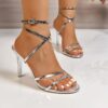 2025Women's Elegant Summer High Heel Sandals - Open-Toe with Adjustable Ankle Strap for Weddings, Parties  Formal Events - Image 6