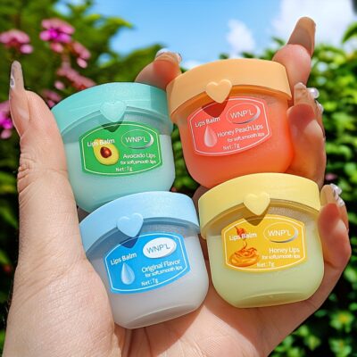 Base Lipstick, 8 Kinds Of Fruit Flavored Lip Gloss, Colorless Lip Balm, Party Supplies Gifts, Christmas Gifts For Men And Women, Souvenirs Gifts, Long Lasting Moisturizing And Nourishing Lip Mask, Strawberry, Honey, Peach, Rose, Sakura, Lemon Flavor