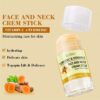 40g Turmeric Vitamin C Neck Cream stick, moisturizing care, the appearance of fine lines, wrinkles, neck wrinkles, Leave Light Beige looking healthy, smooth, and with a youthful glow, make Light Beige younger-looking, skincare, Face cream - Image 6