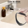 DIY Home Haircuts Curved Headband Silicone Neckline Shaving Template and Hair Cutting Guide Hair Styling Tool - Image 2