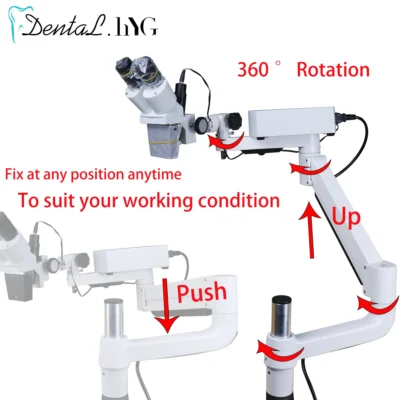 [:en]20X Magnify Dental Binocular Microscope 5watt LED Rotatable for Dentists Denture Tool Dental Lab Equipment Microscope Spot Light[:ar]20X Magnify Dental Binocular Microscope 5watt LED Rotatable for Dentists Denture Tool Dental Lab Equipment Microscope Spot Light[:]