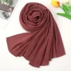 Chiffon Hijab Printed Chiffon Hijabs Bubble Chiffon Hijab Wholesale Scarf for Women - Image 21