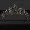 Vintage Baroque Queen Tiara Wedding Crown Bridal Diadem Gold Crystal Rhinestone Head Jewelry Headpiece Wedding Hair Accessories - Image 14