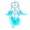 Dream Catcher Car Mini Pure White Feather Wind Chimes Wall Hanging Decor Handmade Catcher Feather Pendant Decoration - Image 18