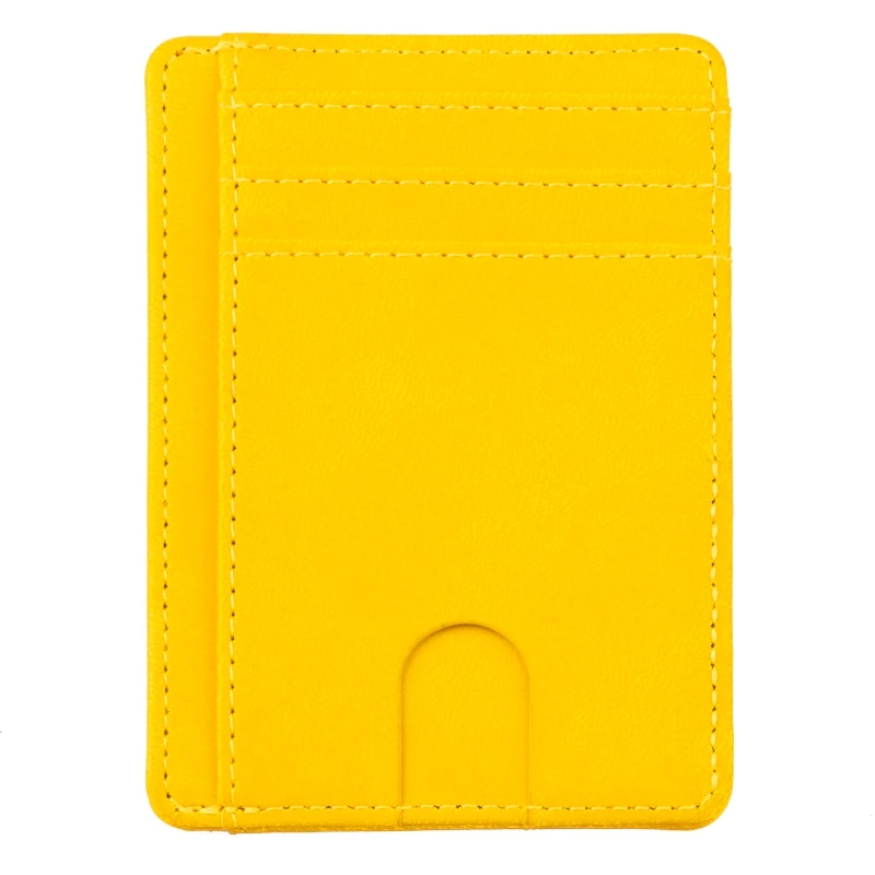 RFID Blocking Leather Wallet Credit Holder Purse Money Case for Men Women My28 21 Dropshipping - Image 23