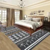 Looped Velvet Rugs and Carpets Living Room Custom Nordic Carpet Cheap Factory Wholesale 3D Printing Area Rug - Image 4