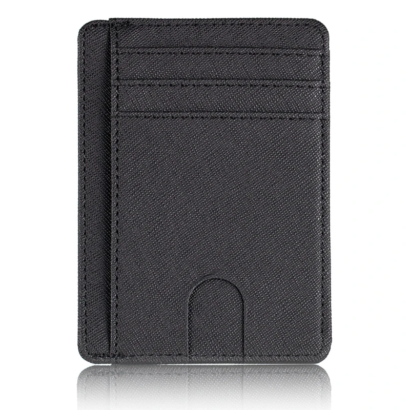 RFID Blocking Leather Wallet Credit Holder Purse Money Case for Men Women My28 21 Dropshipping - Image 15