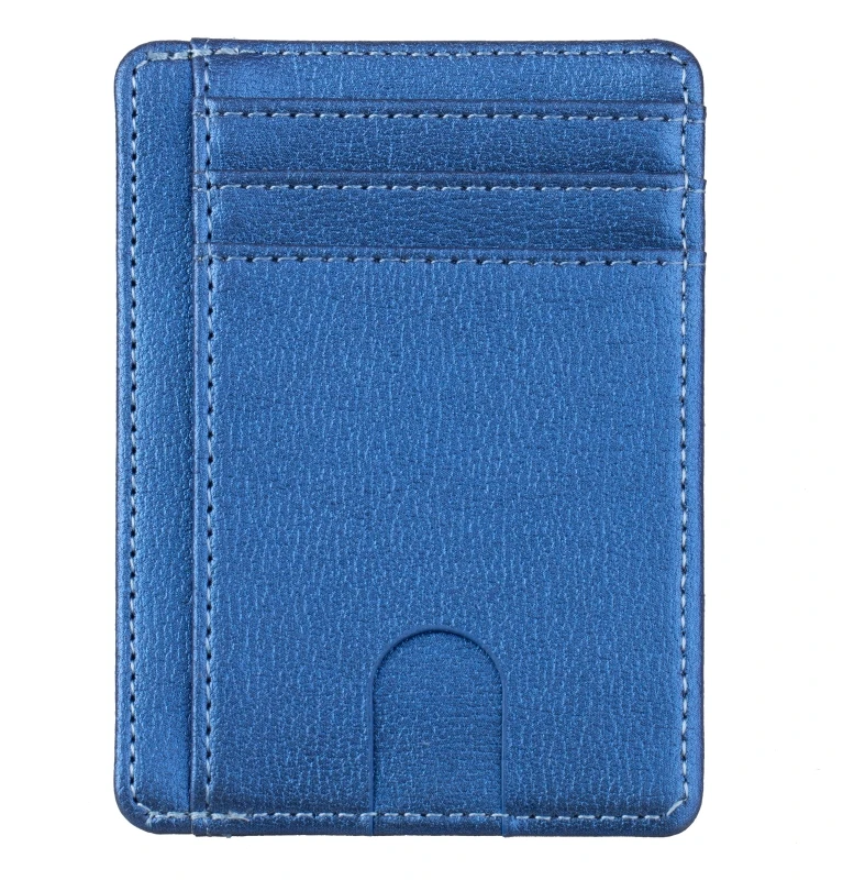 RFID Blocking Leather Wallet Credit Holder Purse Money Case for Men Women My28 21 Dropshipping - Image 14