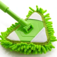 Multi-Purpose Triangular Mop Heads Mini Brush Head Replacement Rotatable Adjustable Home Wall Ceiling Floor Cleaning Dropship