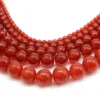 Natural Stone Red Carnelian Agates Round Gem Beads 15" Strand 4 6 8 10 12MM Pick Size For Jewelry Making - Image 9